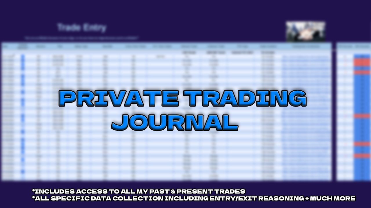 Private ETU Trading Journal